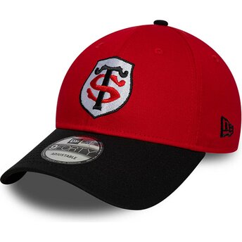 Sapkák ívelt piros snapback 9FORTY Team Stade Toulousain Top 14 New Era