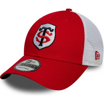 Sapkák ívelt piros állítható 9FORTY League Stade Toulousain Top 14 New Era