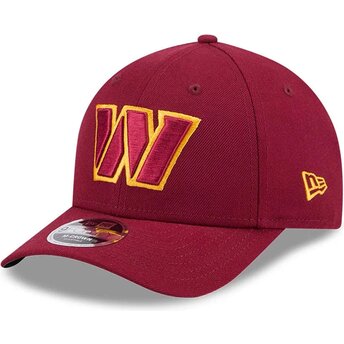 Sapkák ívelt piros snapback 9FORTY M-Crown Team Washington Commanders NFL New Era