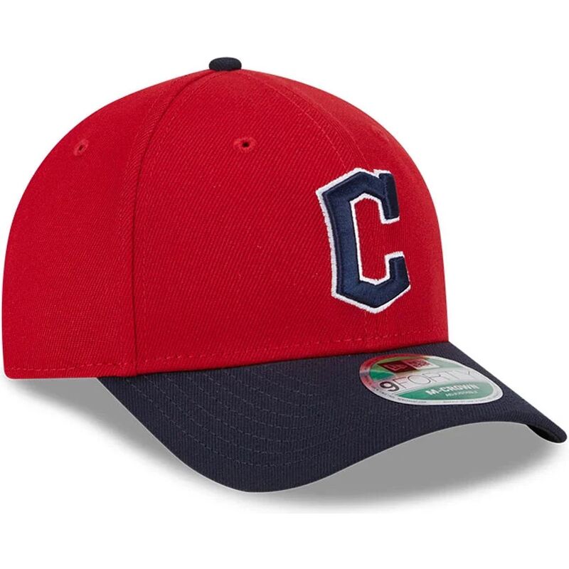 sapkak-ivelt-piros-snapback-9forty-m-crown-player-replica-cleveland-guardians-mlb-new-era