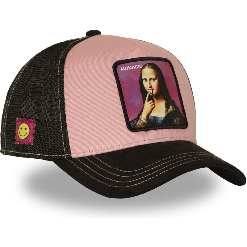 sapkak-ivelt-rozsaszin-snapback-acid-art1-monacid-mona-lisa-hiressegek-capslab
