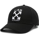 sapkak-ivelt-fekete-allithato-clamp-arrows-twill-l-ab-c-o-off-white