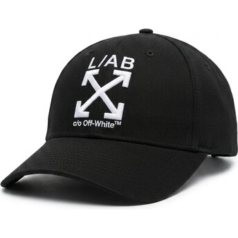 Sapkák ívelt fekete állítható Clamp Arrows Twill L/AB c/o Off-White™