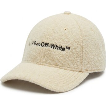 Sapkák ívelt sárga állítható Embroidered Sherpa L/AB c/o Off-White™