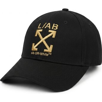 Sapkák ívelt fekete állítható dorado Clamp Arrows Twill L/AB c/o Off-White™