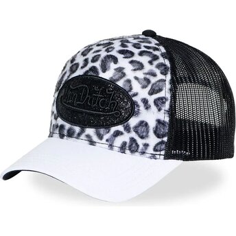 Sapkák ívelt leopárdmintás snapback LEOFUR E Von Dutch