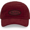 sapkak-ivelt-5-panel-piros-allithato-c5p-vel04-von-dutch