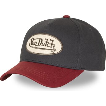 Sapkák ívelt sötétkék snapback TERRY FV Von Dutch