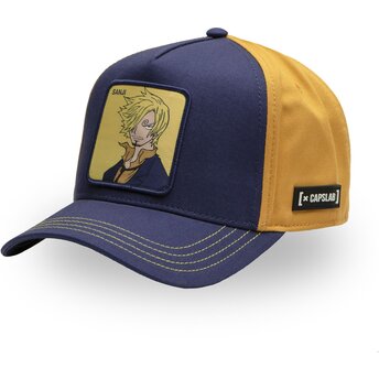 Sapkák ívelt sötétkék snapback OP5 SAN Vinsmoke Sanji One Piece Capslab