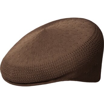 Svájci sapkák barna Tropic 504 Ventair Brown Kangol