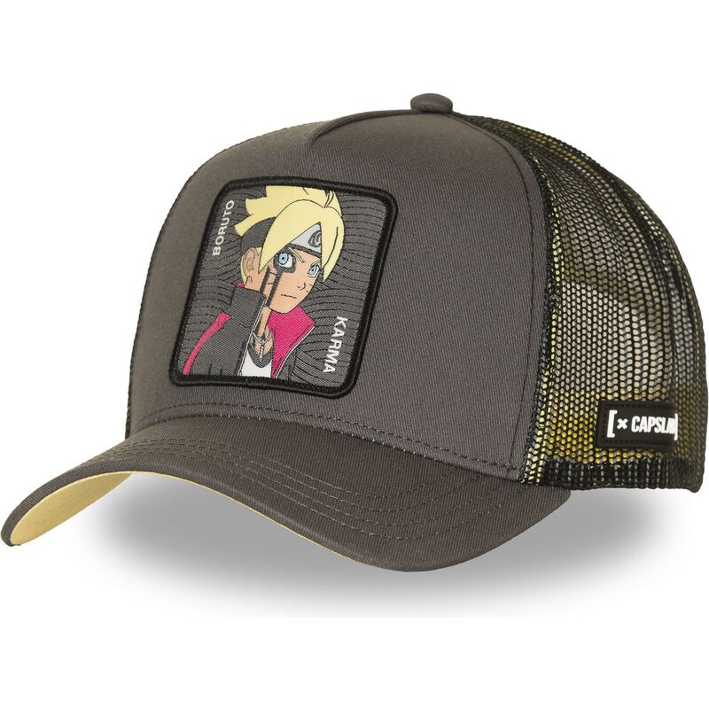 sapkak-ivelt-szurke-snapback-karma-bor-kar-boruto-capslab