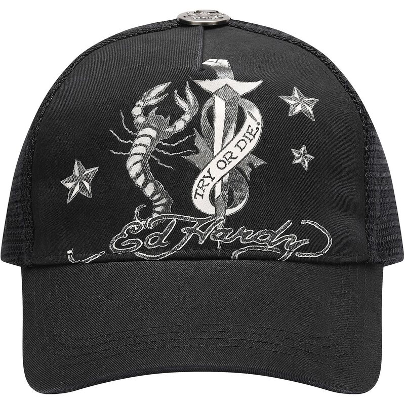 sapkak-ivelt-fekete-snapback-dagger-scorpion-ed-hardy