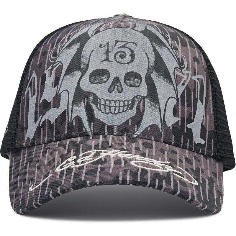 sapkak-ivelt-fekete-snapback-13-skull-ed-hardy