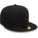 sapkak-lapos-fekete-illesztett-59fifty-league-essential-los-angeles-dodgers-mlb-new-era