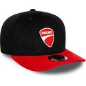 sapkak-ivelt-fekete-snapback-9seventy-stretch-snap-contrast-visor-ducati-motor-motogp-new-era
