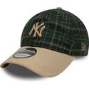 sapkak-ivelt-zold-allithato-9twenty-mix-check-new-york-yankees-mlb-new-era