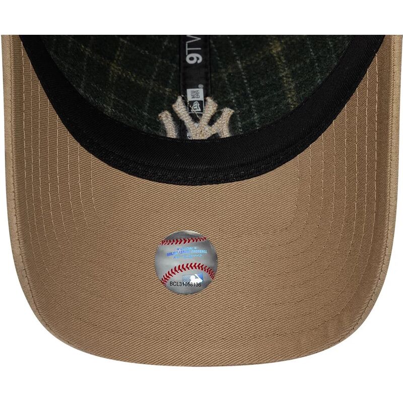 sapkak-ivelt-zold-allithato-9twenty-mix-check-new-york-yankees-mlb-new-era