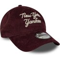 sapkak-ivelt-piros-allithato-9twenty-a-frame-cord-script-new-york-yankees-mlb-new-era