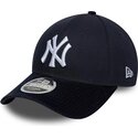 sapkak-ivelt-sotetkek-snapback-9forty-m-crown-cord-visor-new-york-yankees-mlb-new-era