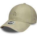 sapkak-ivelt-bezs-allithato-9twenty-washed-pu-los-angeles-dodgers-mlb-new-era