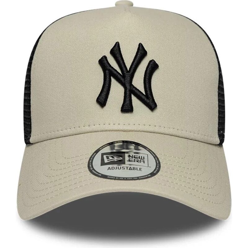 sapkak-ivelt-bezs-snapback-a-frame-league-essential-new-york-yankees-mlb-new-era