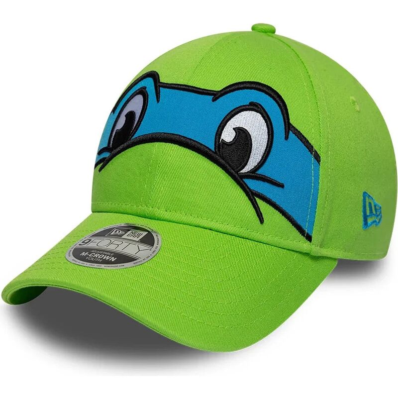 sapkak-ivelt-zold-snapback-gyereknek-9forty-m-crown-face-leonardo-tortugas-ninja-new-era