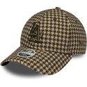 sapkak-ivelt-zold-allithato-9forty-m-crown-houndstooth-los-angeles-dodgers-mlb-new-era