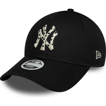 Sapkák ívelt fekete állítható 9FORTY Infill New York Yankees MLB New Era