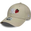 sapkak-ivelt-bezs-allithato-9forty-fruit-icon-strawberry-new-york-yankees-mlb-new-era
