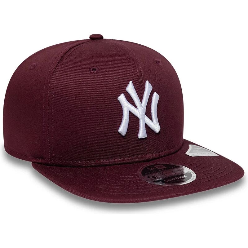 sapkak-lapos-piros-snapback-9fifty-original-fit-league-essential-new-york-yankees-mlb-new-era