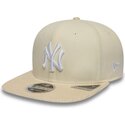 sapkak-lapos-bezs-snapback-9fifty-cord-visor-new-york-yankees-mlb-new-era