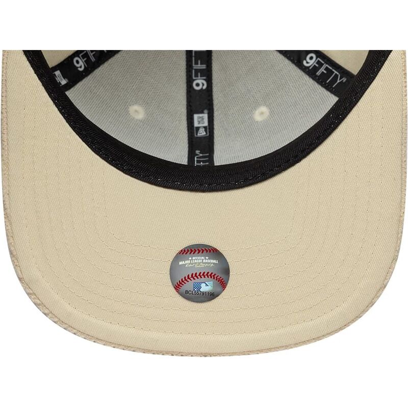 sapkak-lapos-bezs-snapback-9fifty-cord-visor-new-york-yankees-mlb-new-era