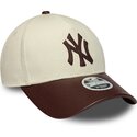 sapkak-ivelt-bezs-allithato-9forty-m-crown-fabric-mix-new-york-yankees-mlb-new-era