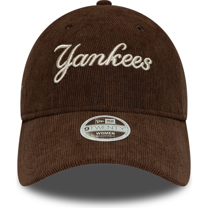sapkak-ivelt-barna-allithato-9twenty-cord-script-new-york-yankees-mlb-new-era