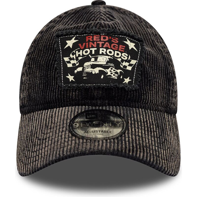 sapkak-ivelt-fekete-allithato-9twenty-patch-acid-cord-hot-rods-new-era