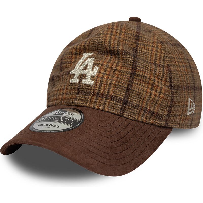 sapkak-ivelt-barna-allithato-9twenty-mix-check-los-angeles-dodgers-mlb-new-era