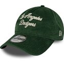 sapkak-ivelt-zold-allithato-9twenty-a-frame-cord-script-los-angeles-dodgers-mlb-new-era