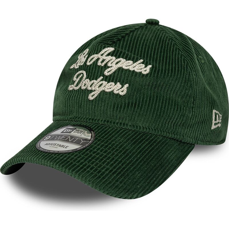 sapkak-ivelt-zold-allithato-9twenty-a-frame-cord-script-los-angeles-dodgers-mlb-new-era