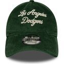 sapkak-ivelt-zold-allithato-9twenty-a-frame-cord-script-los-angeles-dodgers-mlb-new-era