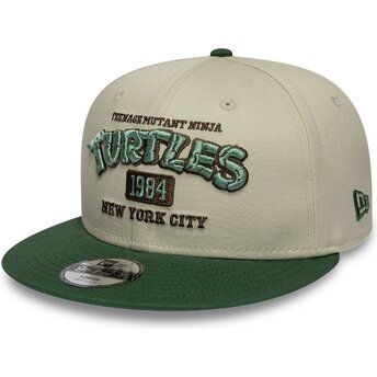 Sapkák lapos zöld snapback gyereknek 9FIFTY Tortugas Ninja New Era