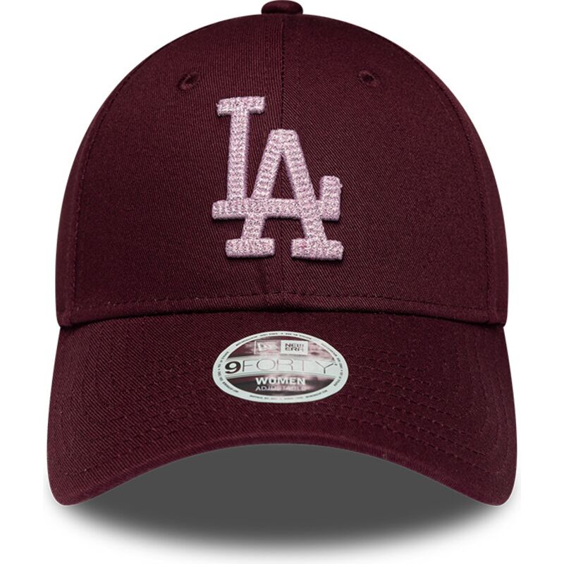 sapkak-ivelt-piros-allithato-rosa-9forty-metallic-los-angeles-dodgers-mlb-new-era