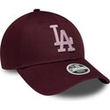 sapkak-ivelt-piros-allithato-rosa-9forty-metallic-los-angeles-dodgers-mlb-new-era