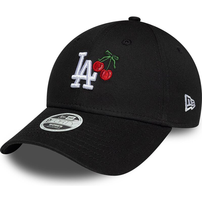 sapkak-ivelt-fekete-allithato-9forty-fruit-icon-cherry-los-angeles-dodgers-mlb-new-era