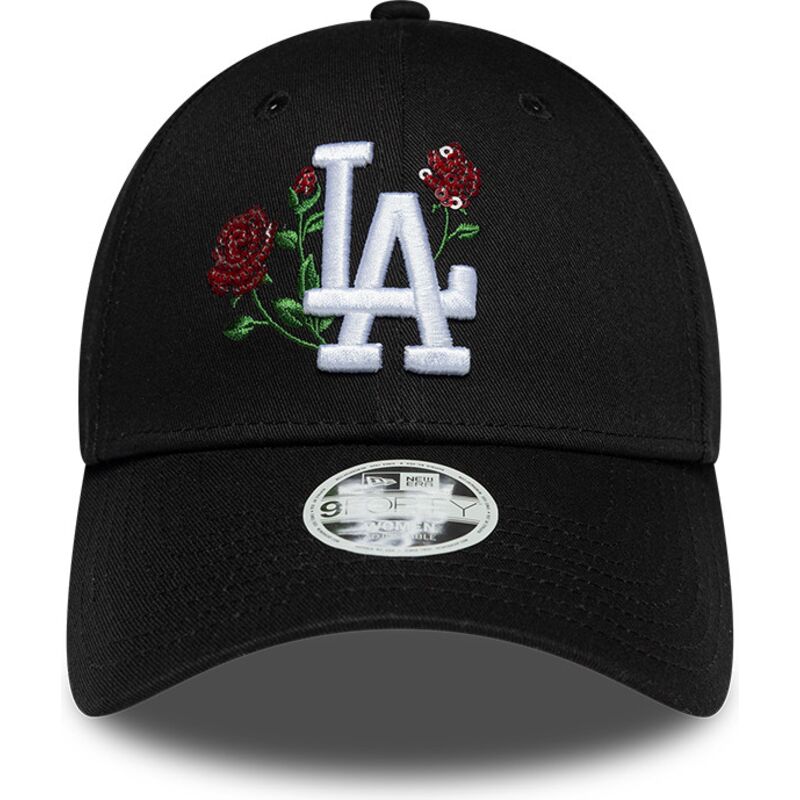 sapkak-ivelt-fekete-snapback-9forty-rose-sequin-los-angeles-dodgers-mlb-new-era