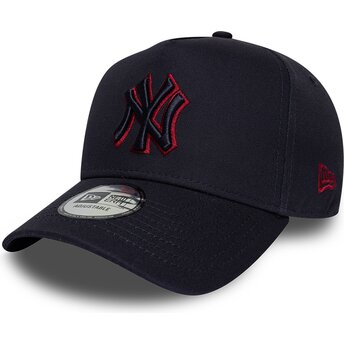 Sapkák ívelt sötétkék snapback 9FORTY E Frame Team Outline New York Yankees MLB New Era