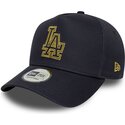 sapkak-ivelt-sotetkek-snapback-9forty-dorado-e-frame-metallic-outline-los-angeles-dodgers-mlb-new-era