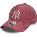 sapkak-ivelt-rozsaszin-allithato-9forty-m-crown-chunky-cord-new-york-yankees-mlb-new-era
