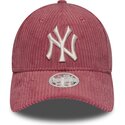 sapkak-ivelt-rozsaszin-allithato-9forty-m-crown-chunky-cord-new-york-yankees-mlb-new-era
