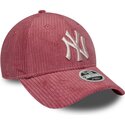 sapkak-ivelt-rozsaszin-allithato-9forty-m-crown-chunky-cord-new-york-yankees-mlb-new-era
