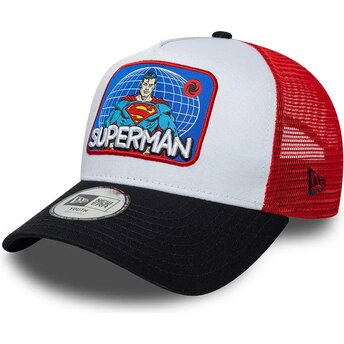 Sapkák ívelt többszínű snapback gyereknek A Frame Patch Superman DC Comics New Era